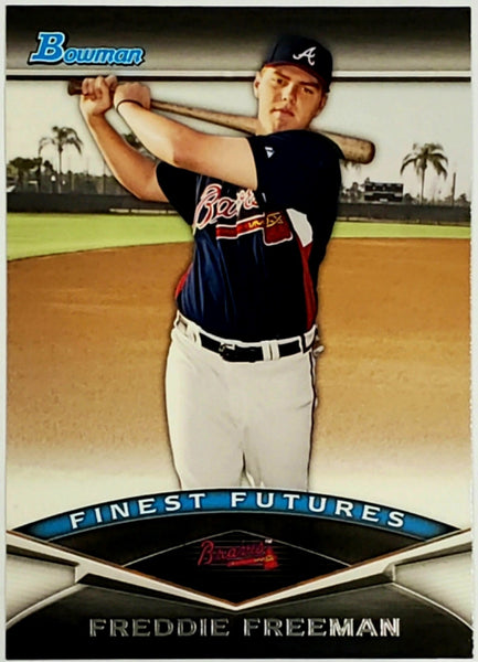 2011 Finest 72 Freddie Freeman Rookie ID: 124392 - Sportsnut Cards