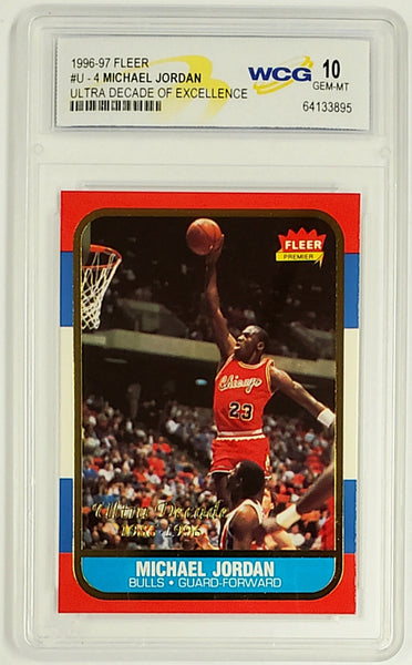 Graded 10! Michael Jordan 