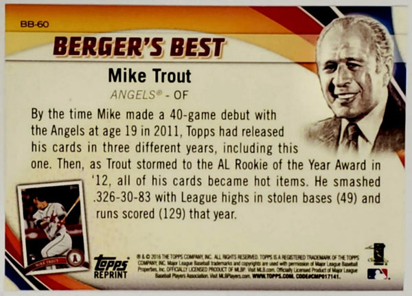 Bounty Breaks - Baseball Cards Australia - When you go for the big fish,  you are bound to reel in a BIG one! Mike Trout Red Fractor 5/5 from @topps  Ben Baller #