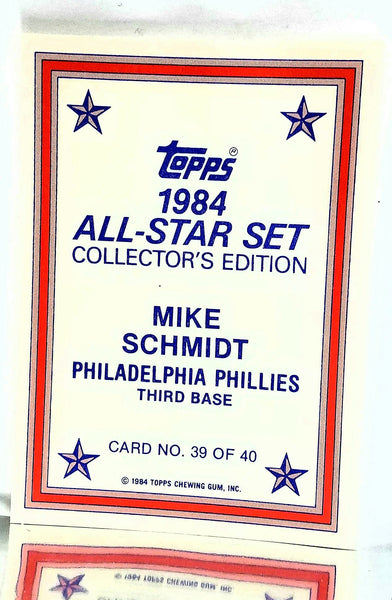 1984 Topps Mike Schmidt