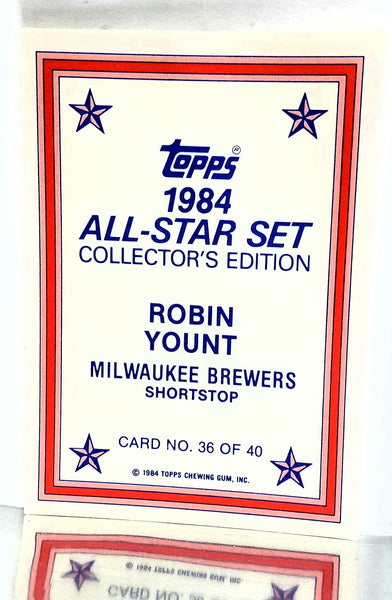 1984 Topps Robin Yount