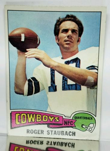 Sold at Auction: 2019 Leaf Draft Flashback #9 Roger Staubach