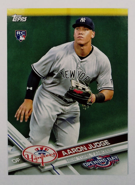 2017 Topps Opening Day Baseball #147 Aaron Judge Rookie Card