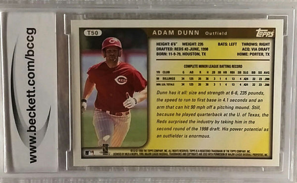 1999 Just #174 Reds Adam Dunn Baseball Card