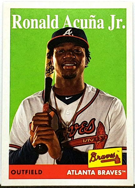 Ronald Acuna Jr Rookie 2019 Bowman Baseball #78 Atlanta Braves ROY –