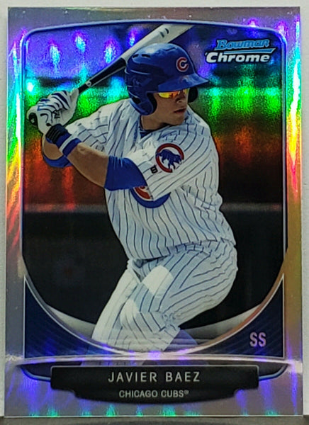 Javier Baez Chicago Cubs 2015 Bowman # 150 Rookie Card