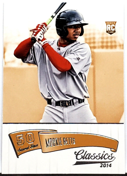 2014 Topps Chrome Update Mookie Betts Rookie Card RC #US-20 Red Sox Dodgers