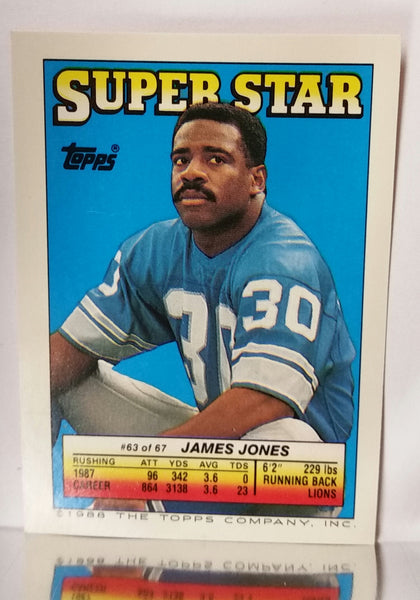 1988 Topps Bo Jackson Football Rookie Card