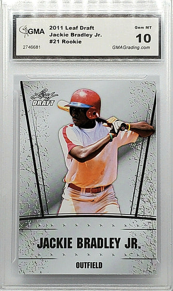 2018 Topps Chrome Prism Refractor Jackie Bradley Jr. Baseball Card