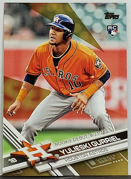 Yuli Gurriel Black Foil Topps Trading Card 35/71 