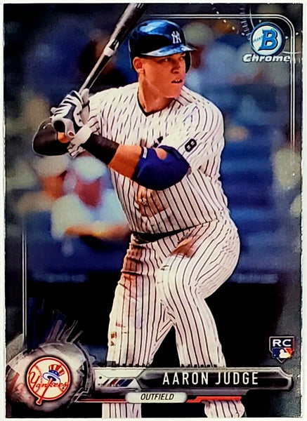 Aaron Judge Rookie Mini Chrome 2017 Bowman Chrome #32 Yankees ROY MVP –