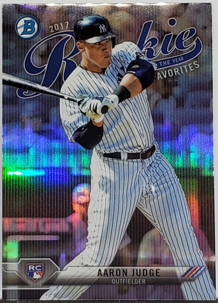 Aaron Judge Rookie 2017 Topps Gallery #117, Yankees ROY, All Rise! –