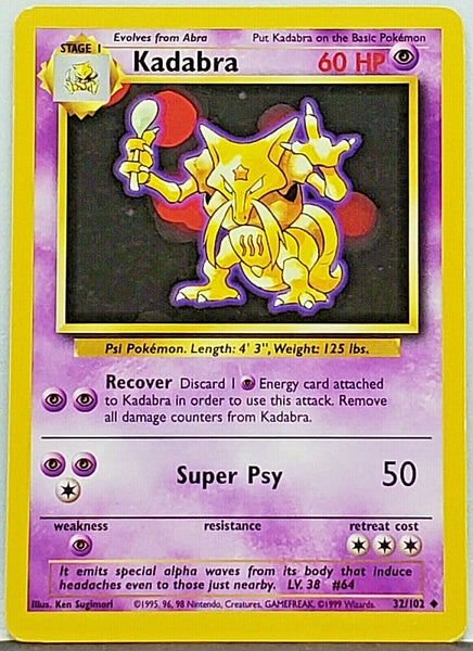 PIKACHU - Base Set - 58/102 - Pokemon Card - Unlimited Edition OG RARE!