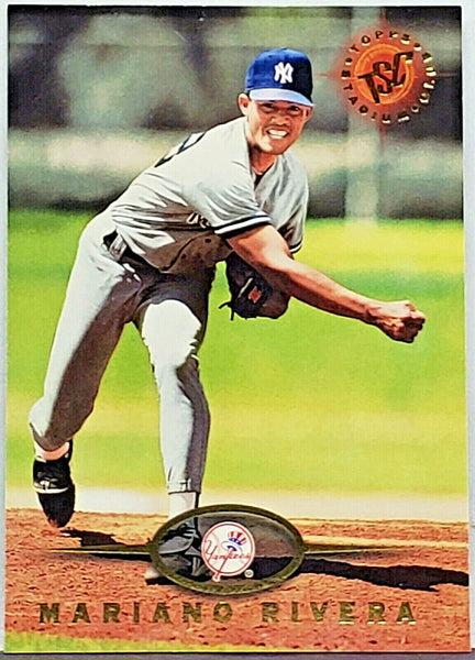 Mariano Rivera Rookie 1995 Topps Stadium Club #592, HOF ...