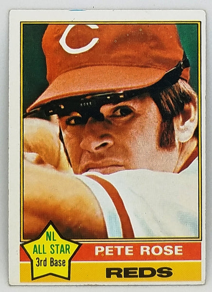 Charlie Hustle (Pete Rose) - Cincinnati Reds - 1/1 Original on Wood