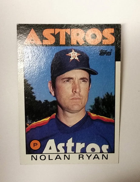 1986 Nolan Ryan Houston Astros Professional Model Home Jersey (SGC