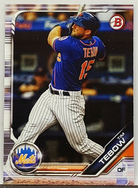 Tim Tebow baseball card a hot item for collectors