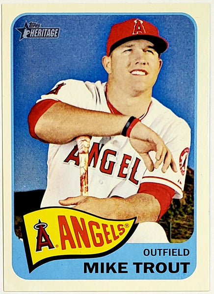 Mike Trout Rookie Class Gold Foil 2014 Topps #UC-2, Angels 3x MVP