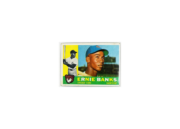 1960 Topps #10 Ernie Banks HOF Chicago Cubs VG-VGEX CORNERS