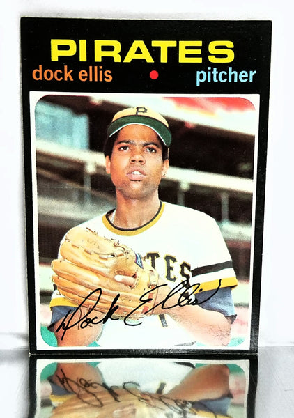  1976 Topps # 528 Dock Ellis Pittsburgh Pirates (Baseball Card)  NM Pirates : Collectibles & Fine Art