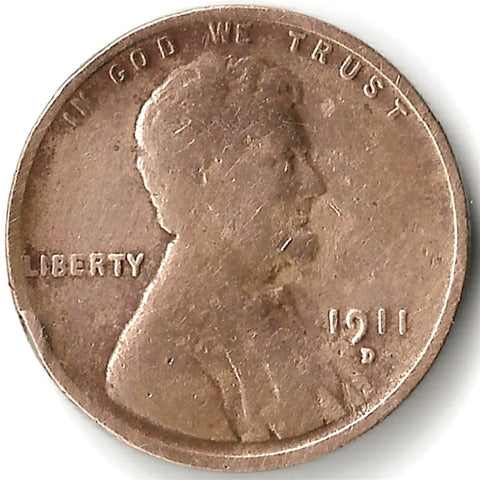 1911, Lincoln, Wheat, Cent, Coin, Penny, 1911-D, Denver, Mint, D, World War I, WWI, Era, Detail, Lines, Shiny, Low Mintage, Semi, Key Date, Mint Mark, Mintmark, Copper, Wheatie, Wheat Ears, Detail, Wheat Back, Vintage, Rare, Metal, Antique, Collectible, Memorabilia, Invest, Hobby, Coins