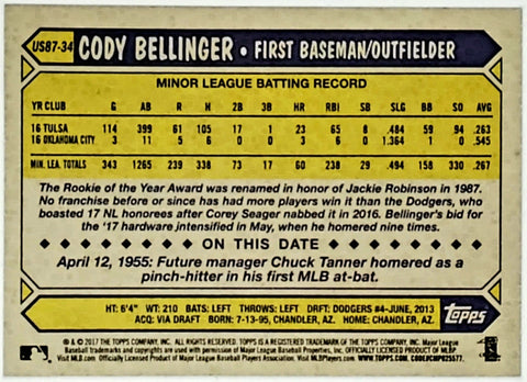 Cody Bellinger Rookie 