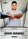 Dominguez, Jasson, Jason, Rookie, 2019, Leaf, Draft, Silver, RS-27, RC, Prospect, The Martian, Futures Game, New York, Yankees, Bronx, Bombers, Home Runs, Slugger, RC, Baseball, MLB, Baseball Cards