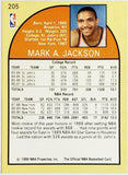 Jackson, Mark, Error, Menendez, Brothers, Twins, 1990, Hoops, 205, ROY, All-Star, Point Guard, New York, Knicks, Basketball, Points, Hobby, NBA, Basketball Cards