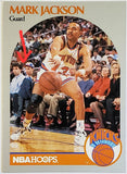 Jackson, Mark, Error, Menendez, Brothers, Twins, 1990, Hoops, 205, ROY, All-Star, Point Guard, New York, Knicks, Basketball, Points, Hobby, NBA, Basketball Cards