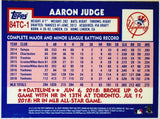 Judge, Aaron, 1984, Retro, 35th Anniversary, Insert, 2019, Topps, Chrome, 84TC-1, 84TC1, MVP, ROY, Rookie Of The Year, All-Star, Silver Slugger, Home Run Derby Champ, All Rise, Speed, Power, New York, Yankees, Bronx Bombers, Home Runs, Slugger, RC, Baseball, MLB, Baseball Cards