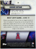 Ohtani, Shohei, 2nd Year, Chrome, Surface, 2019, Bowmans, Best, Bowman, 33, Topps, Rookie Of The Year, ROY, MVP, Pitcher, 2-Way, Japan, Japanese, Los Angeles, Angels, Anaheim, Dodgers, WBC, Strikeouts, Home Runs, Slugger, RC, Baseball, MLB, Baseball Cards