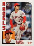 Ohtani, Shohei, Rookie, RC, Symbol, Error, 1984, Retro, 35th, Anniversary, Insert, 2019, Topps, Update, 84-25, Rookie Of The Year, ROY, MVP, Pitcher, Japan, Japanese, Los Angeles, Angels, Anaheim, Dodgers, WBC, Strikeouts, Home Runs, Slugger, RC, Baseball, MLB, Baseball Cards