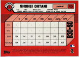 Ohtani, Shohei, 1989, Retro, 30th Anniversary, Insert, 2019, Bowman, Chrome, B30-SO, Topps, Rookie Of The Year, ROY, MVP, Pitcher, 2-Way, Japan, Japanese, Los Angeles, Angels, Anaheim,  Dodgers, World Series, WBC, Strikeouts, Home Runs, Slugger, RC, Baseball, MLB, Baseball Cards