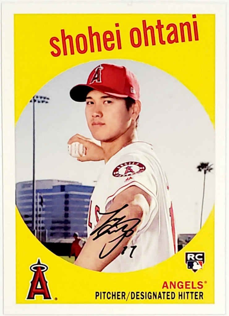 Shohei Ohtani 2023 Topps Los Angeles Angels Baseball Retro Card