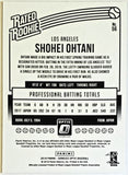 Ohtani, Shohei, Rookie, Rated Rookie, Running, 2018, Donruss, Optic, 56, Panini, RC, Rookie Of The Year, ROY, MVP, Pitcher, 2-Way, Japan, Japanese, Los Angeles, Angels, Anaheim, Dodgers, World Series, WBC, Strikeouts, Home Runs, Slugger, RC, Baseball, MLB, Baseball Cards