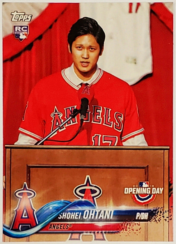 Topps Shohei Ohtani Rookie Card