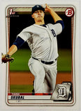 Skubal, Tarik, Rookie, 1st Bowman, 2020, First, Bowman, Prospects, Topps, RC, Cy Young, ERA, Triple-Crown, Pitching, Starter, Ace, Innings, Wins, Detroit, Tigers, Pitcher, Strikeouts, Ks, Baseball, MLB, RC, Baseball Cards