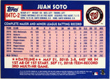 Soto, Juan, 1984, Retro, 35th Anniversary, Insert, 2019, Topps, Chrome, 84TC-2, All-Star, Batting Title, World Series, Washington, Nationals, San Diego, Padres, New York, Yankees, Mets, World Series, Home Runs, Slugger, RC, Baseball, MLB, Baseball Cards