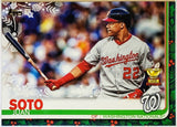 Soto, Juan, Rookie, Cup, Trophy, All-Star Rookie, Snowflake, Non-Metallic, 2019, Topps, Holiday, HW8, All-Star, Batting Title, World Series, Washington, Nationals, San Diego, Padres, New York, Yankees, Mets, World Series, Home Runs, Slugger, RC, Baseball, MLB, Baseball Cards