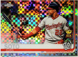 Soto, Juan, Rookie Cup, Rookie Trophy, Cup, Trophy, X-Fractor, Xfractor, Refractor, 2019, Topps, Chrome, 155, All-Star, Batting Title, World Series, Washington, Nationals, San Diego, Padres, New York, Yankees, Mets, World Series, Home Runs, Slugger, RC, Baseball, MLB, Baseball Cards