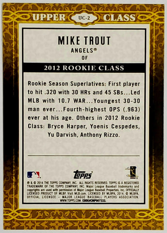 Mike Trout Rookie 2012 Topps Series 2 #446, 3X MVP, Angels Superstar! –