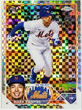 Vientos, Mark, Rookie, X-Fractor, XFractor, Refractor, Variation, 2023, Topps, Chrome, 8, RC, Prospect, Draft, Speed, Power, New York, Mets, Home Runs, Slugger, RC, Baseball, MLB, Baseball Cards