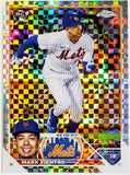 Vientos, Mark, Rookie, X-Fractor, XFractor, Refractor, Variation, 2023, Topps, Chrome, 8, RC, Prospect, Draft, Speed, Power, New York, Mets, Home Runs, Slugger, RC, Baseball, MLB, Baseball Cards