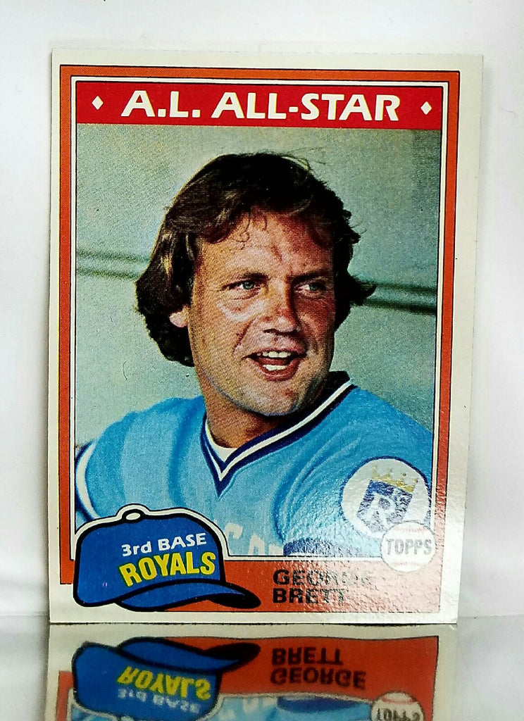 Collectible baseball card - George Brett of Royals, Kansas City