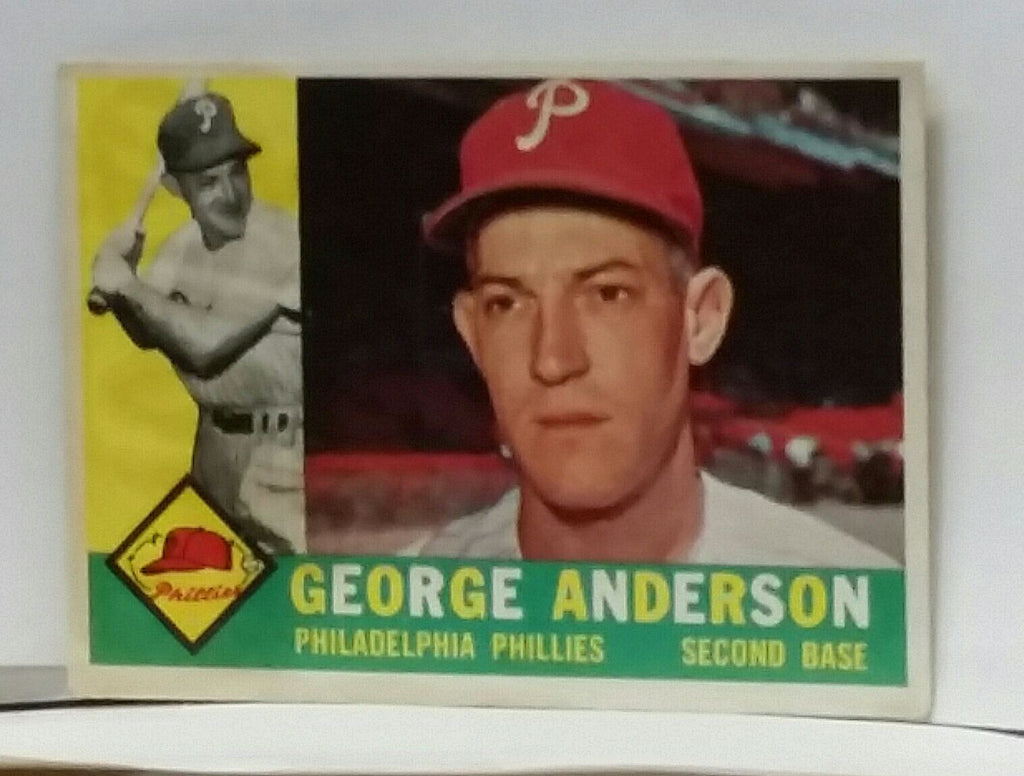 George Anderson (Sparky Anderson) Rookie 1960 Topps #34, Phillies –