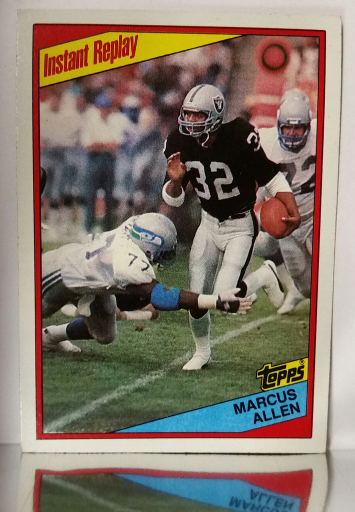 Marcus Allen 1984 Topps #98 Raiders, HOF Running Back, 2nd Year Card! –