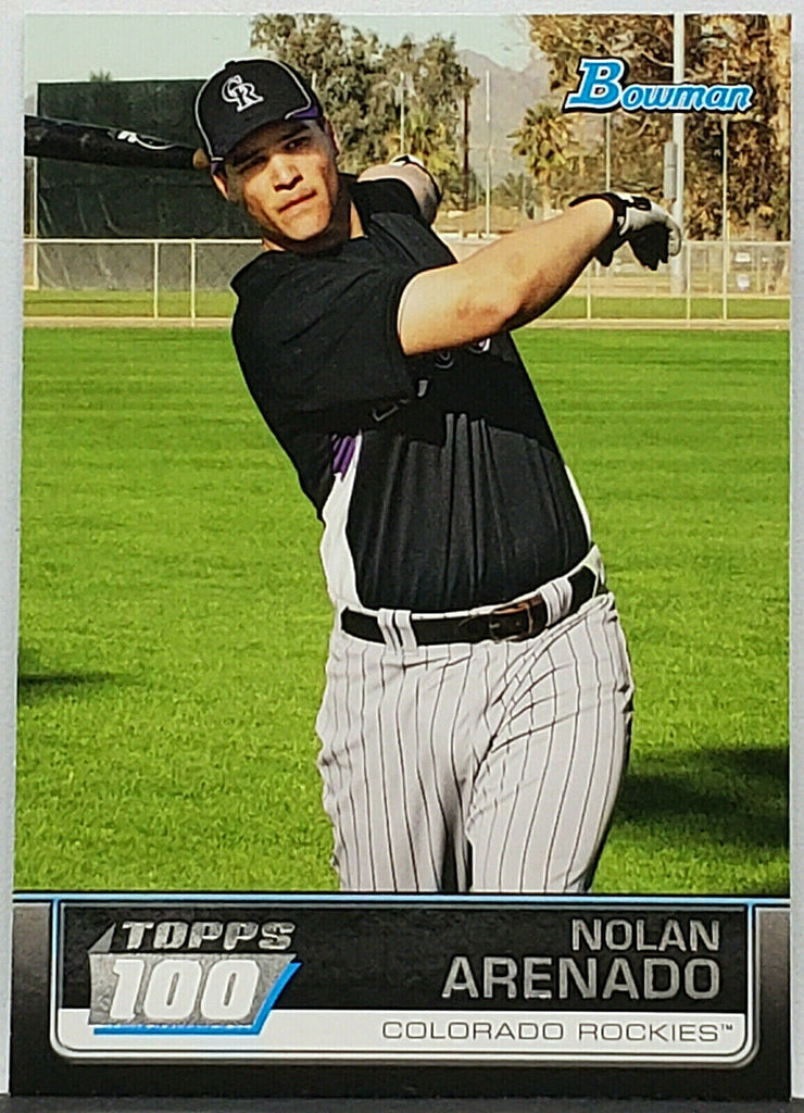Nolan Arenado Jersey Card Topps Triple Threads #11/36 Colorado Rockies