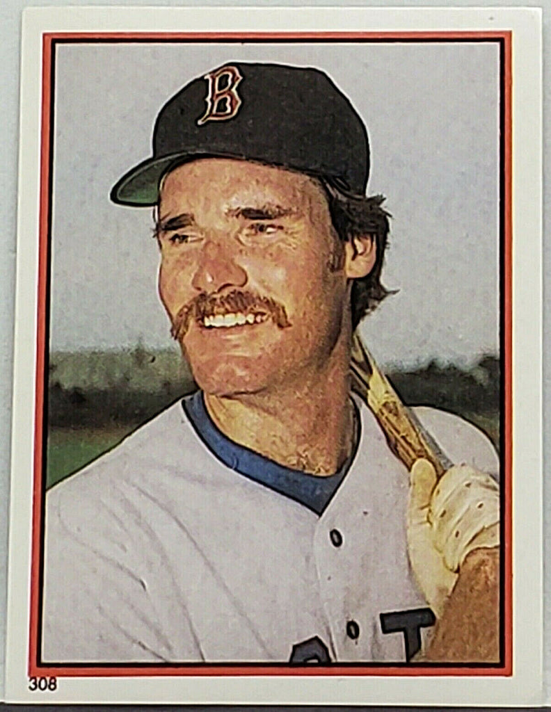 Wade Boggs Rookie 1983 Topps Sticker #308, HOF Boston Red Sox, Yankees –