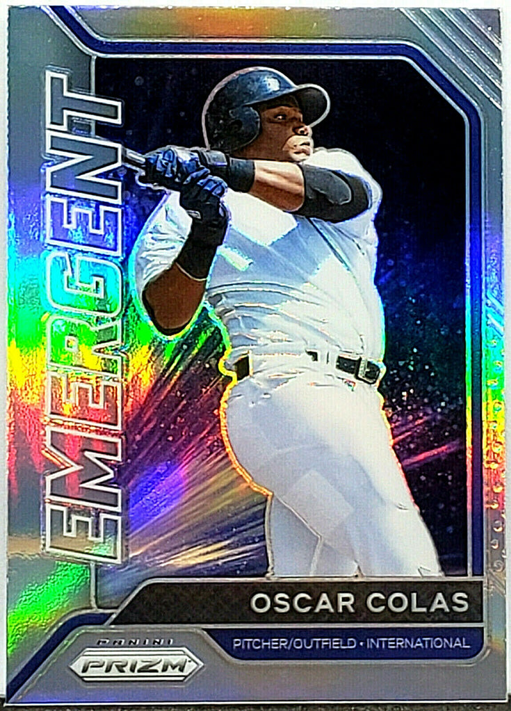 Ronald Acuna Jr Card•Prizm Insert•Braves Rookie•Prospect•White