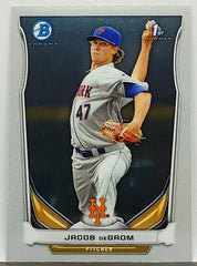 Jacob DeGrom Rookie 2014 Donruss The Rookies #74, ROY Cy Young Mets –